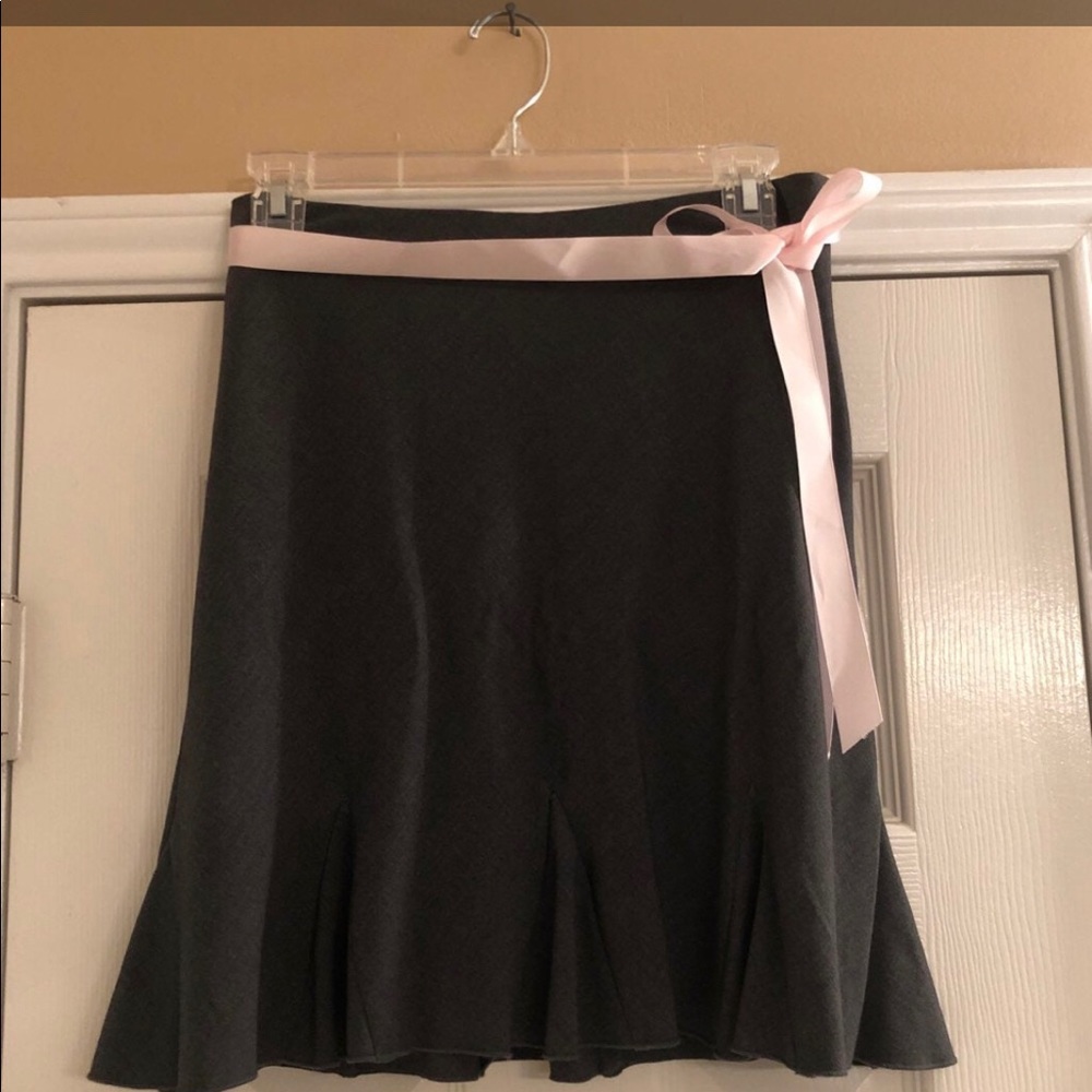 Knee length skirt
